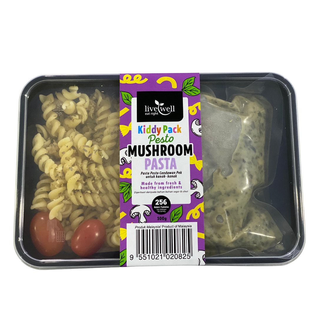 Pesto Mushroom Pasta 2